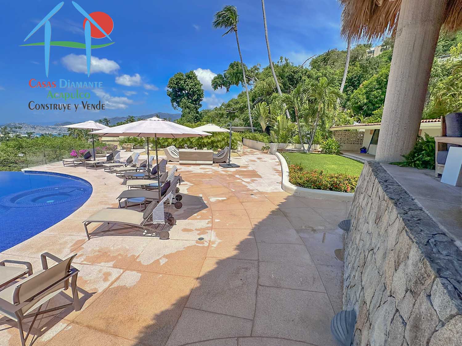 Casa 8 Caballos - Terraza con alberca 3